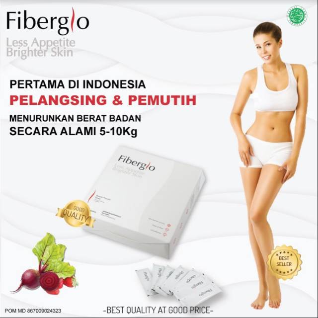 Fiberglo Pelangsing dan Pemutih
