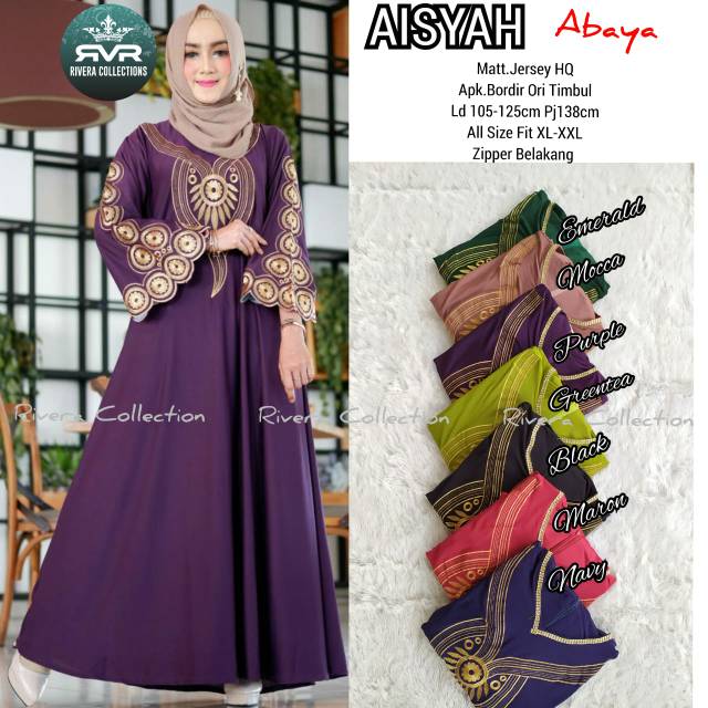 AISYAH ABAYA BY RIVERA