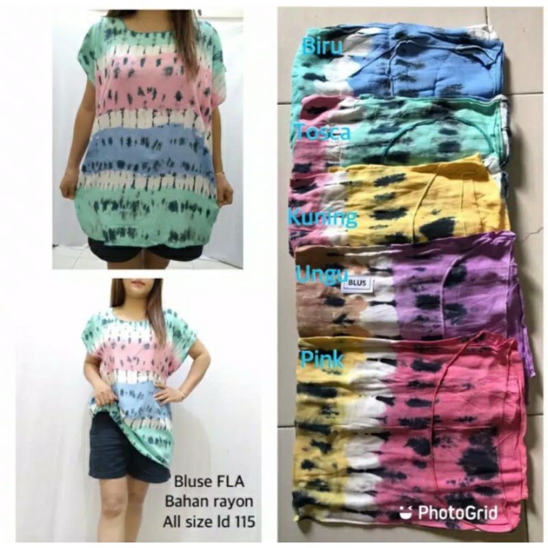 BLOUSE MOTIF FLA