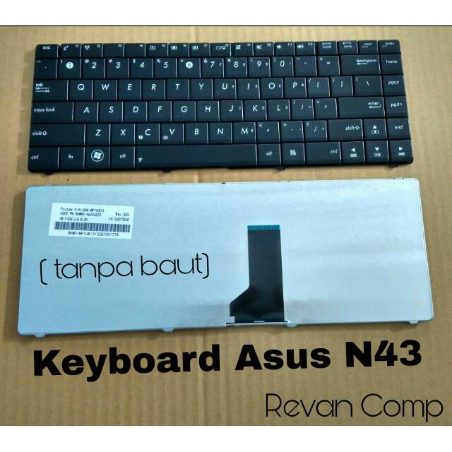 keyboard asus n43
