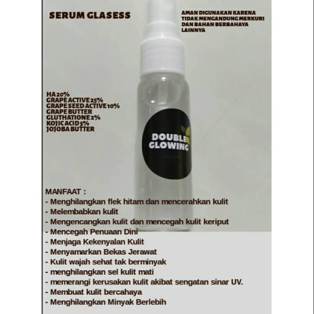 Serum glowing
