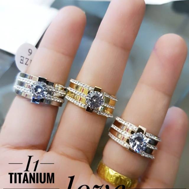 Titanium cincin 0213k