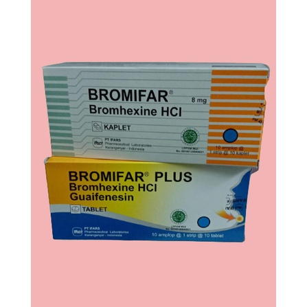 BROMIFAR TABLET PER BOX ISI 10STRIP