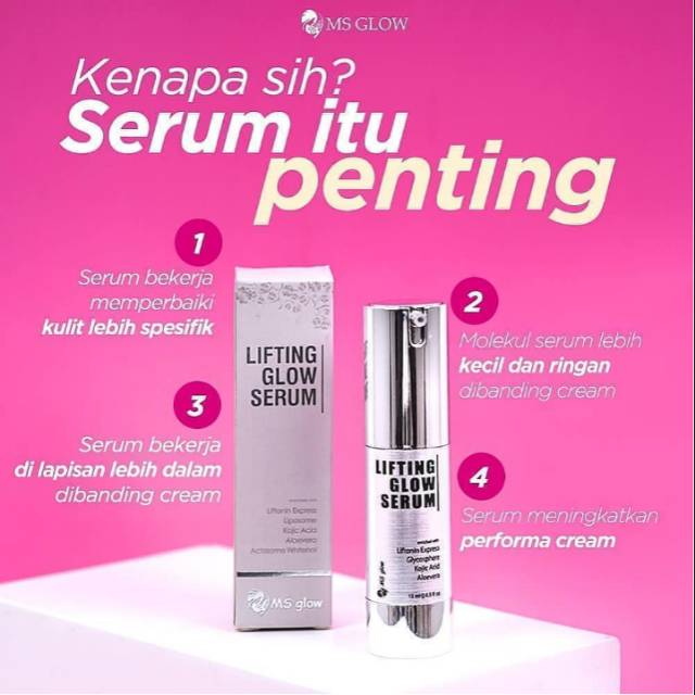 Serum lifting ms glow