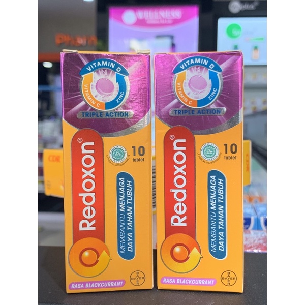 Redoxon effervecent Blackcurrant/Vit C1000mg