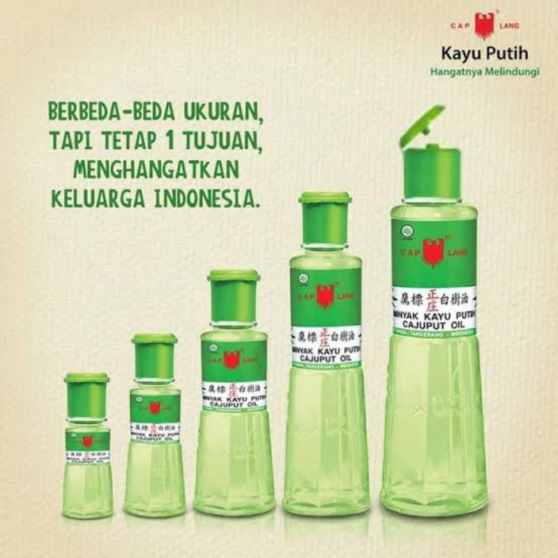 Minyak kayu putih cap lang