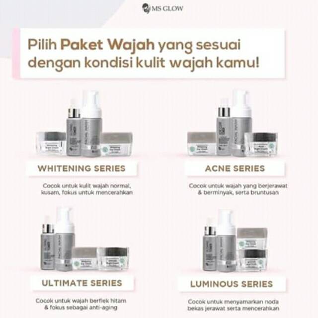 Ms glow paket glowing
