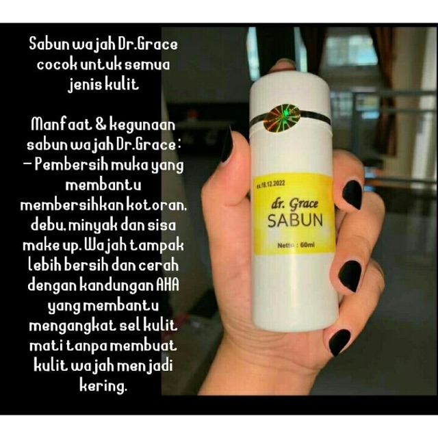 sabun cuci muka dr.grace