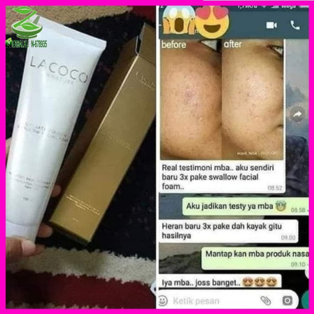 Facial Foam Ultimate Golden Swallow LACOCO