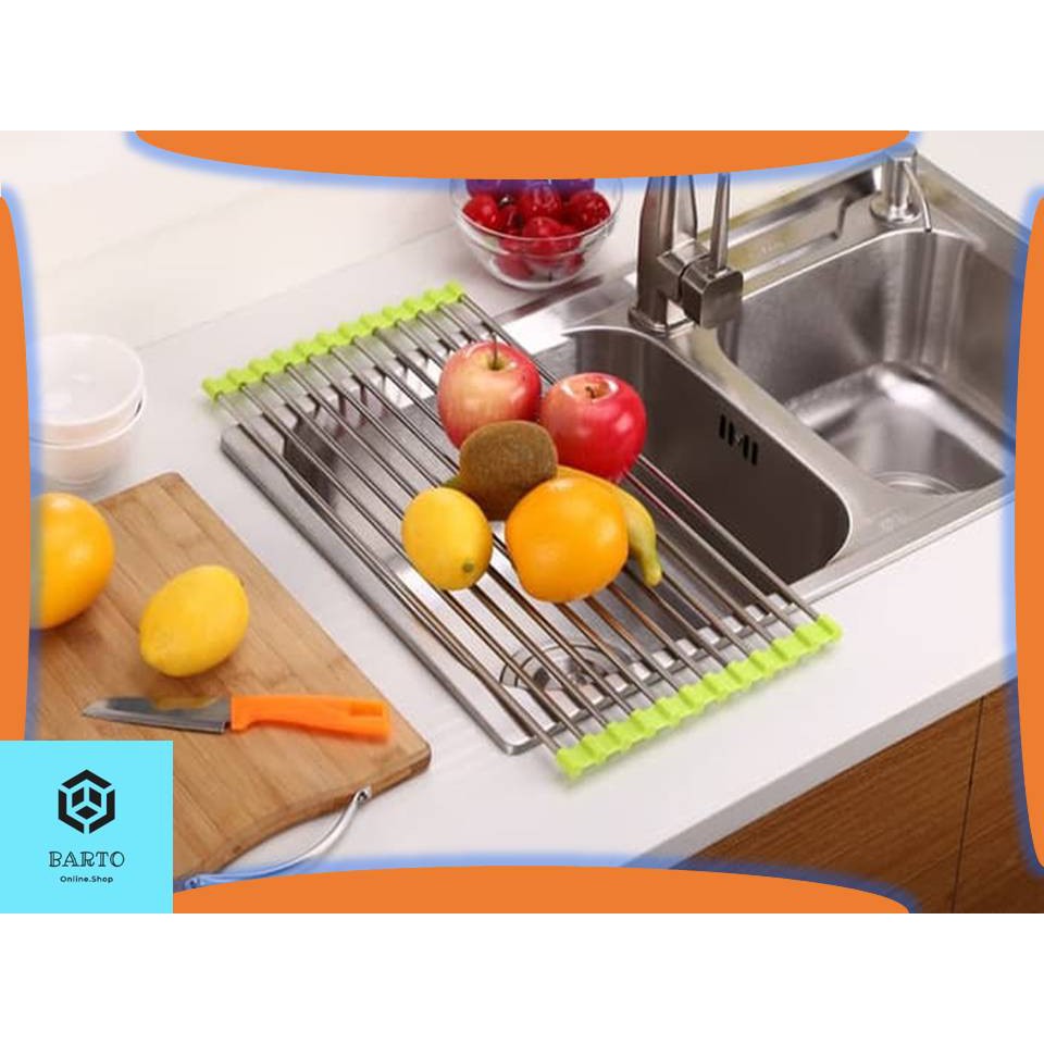 |BARTO| Rak Pengering / Kitchen Sink Rack / Folding Dish Drying Rack