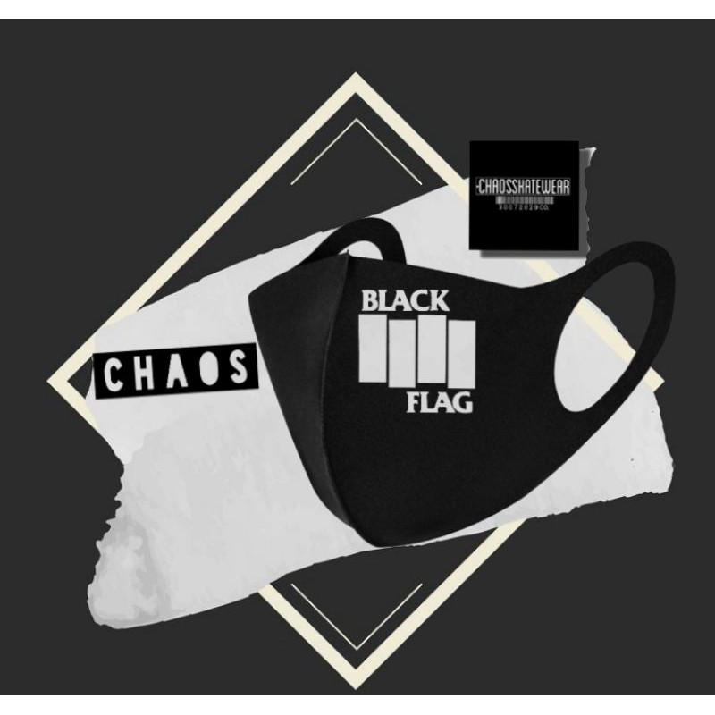 Masker Scuba BLACK FLAG