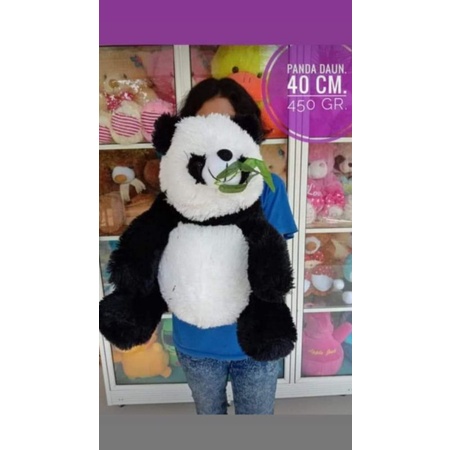 Boneka panda 40cm, label SNI