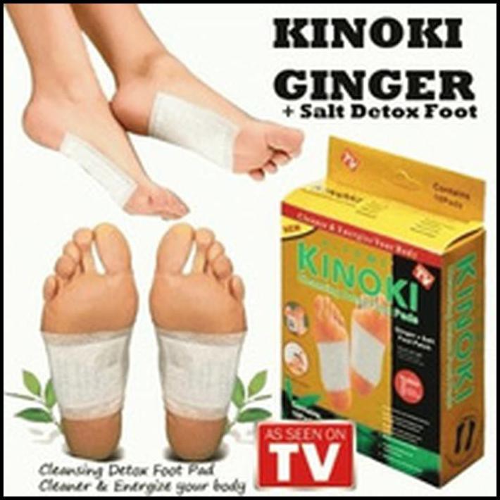 KINOKI GOLD ATAU GINGER FOOT PATCH ORIGINAL
