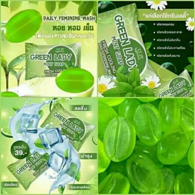 Sabun green lady