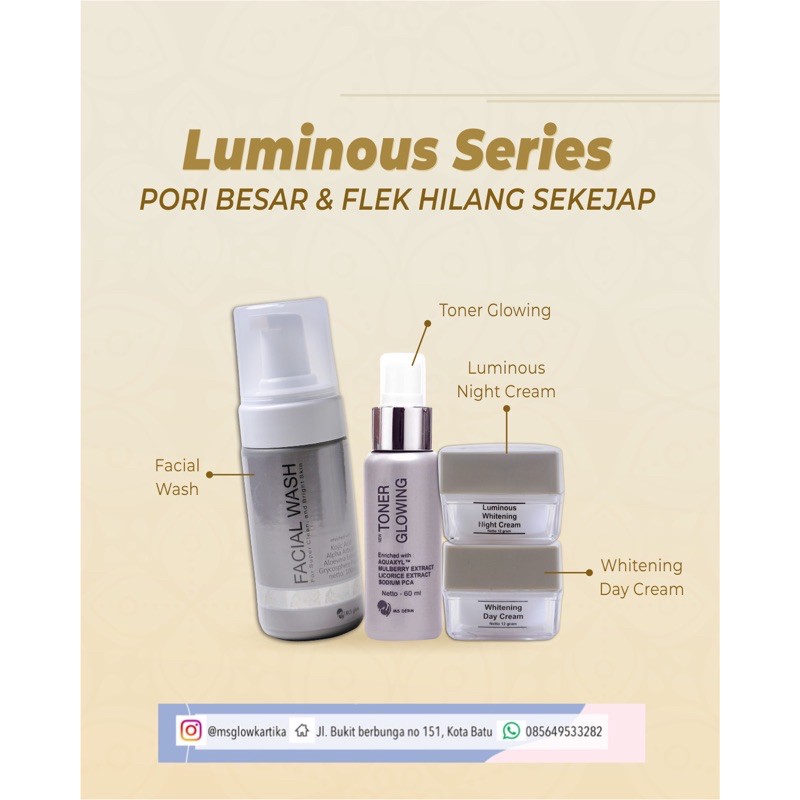 MS GLOW LUMINOUS SERIES
