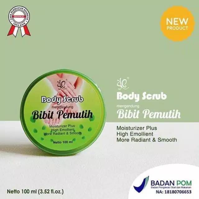 COD Body scrub Bibit pemutih