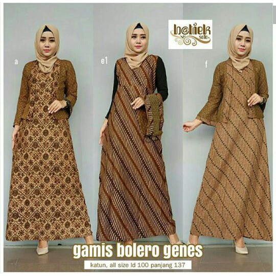 Gamis Bolero Genes