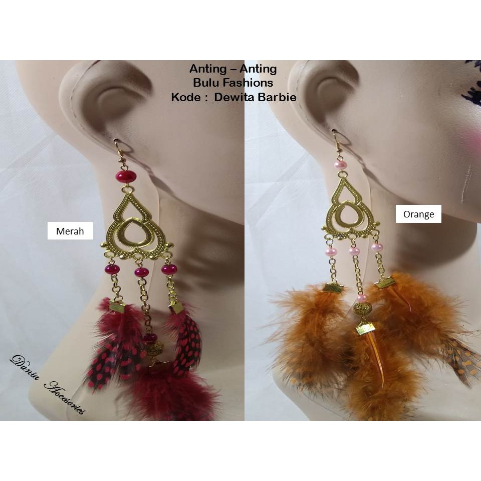 ANTING ANTING BULU KODE DEWITA BARBIE