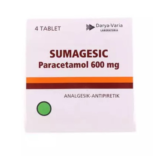 SUMAGESIC 600 MG 4 TABLET (PER STRIP)