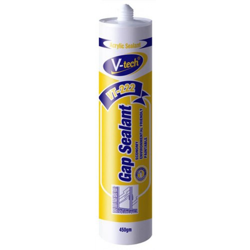 GAP SEALANT (PAINTABLE) 450ML “V-TECH” White