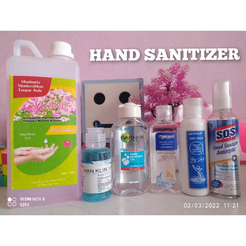 HAND Sanitizer (baru)