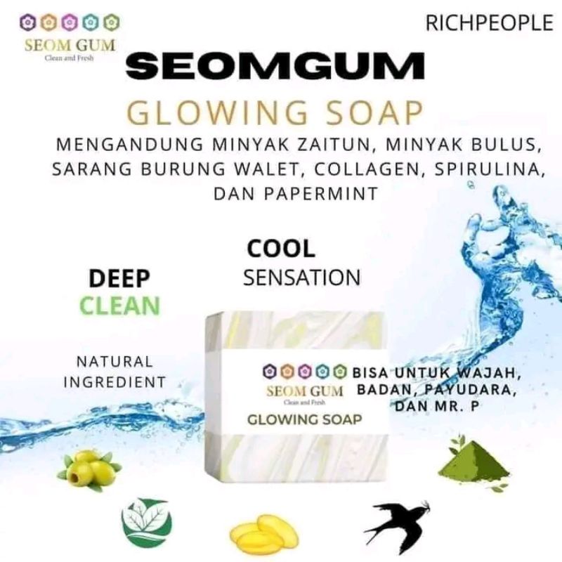Seom Gum Glowing Soap