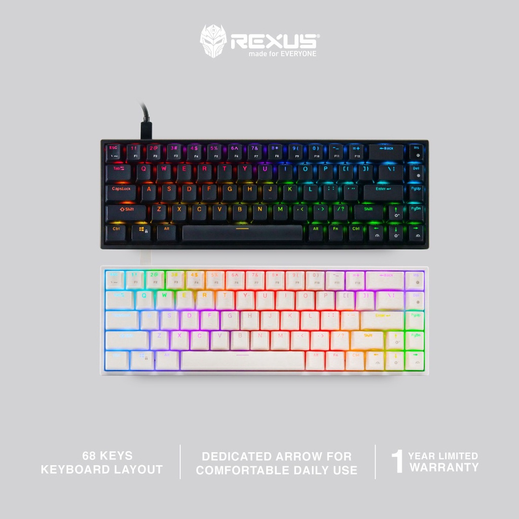 Keyboard REXUS DAIVA RX-D68
