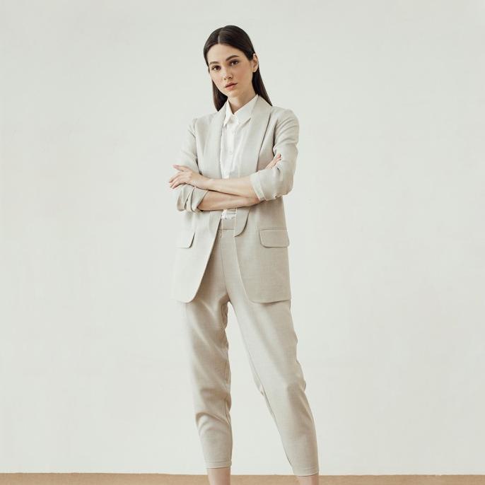 SET LUXEE BLAZER BEIGE
