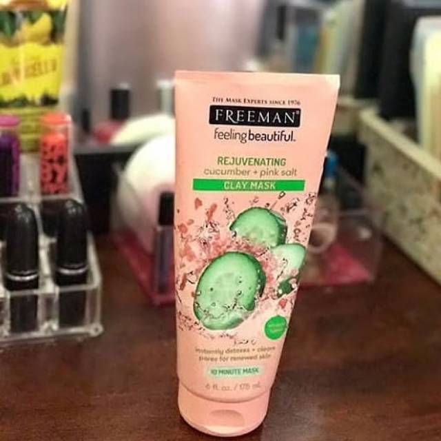 Freeman Mask<br/>Cucumber + pink salt