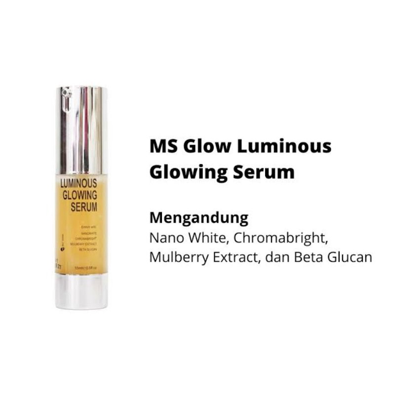 MS GLOW Luminous Glowing Serum