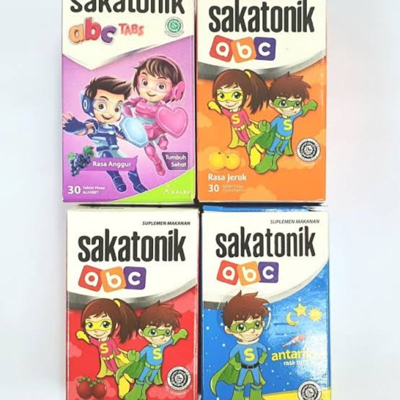 sakatonik ABC tablet hisap anak