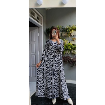 gamis songket busui