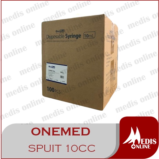 Spuit 10cc / Syringe 10cc Onemed