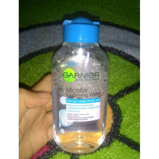 preloved Garnier miceller water Biru