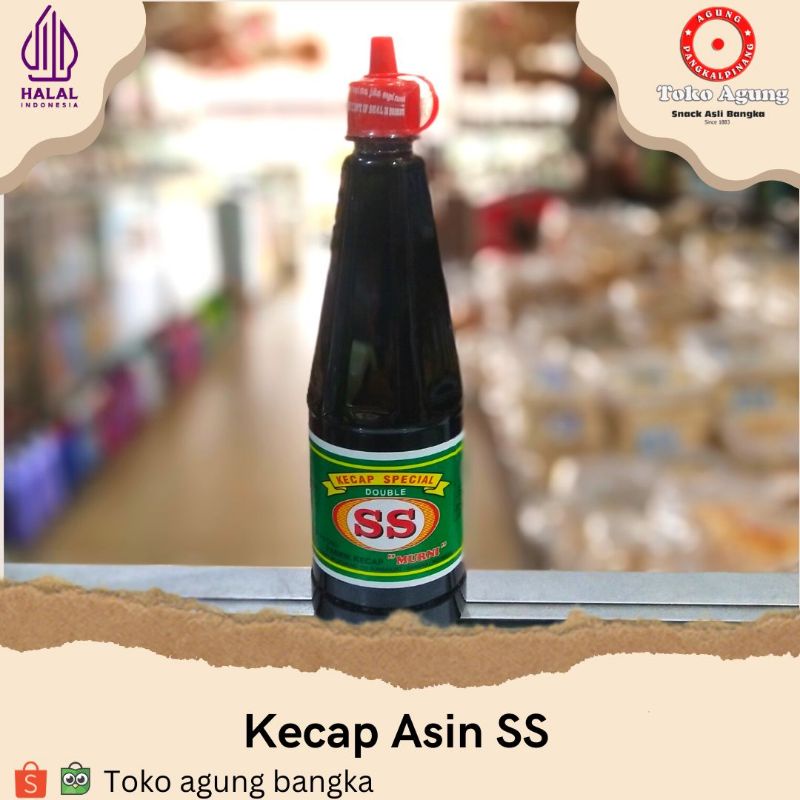 Kecap Asin asli Bangka Cap SS
