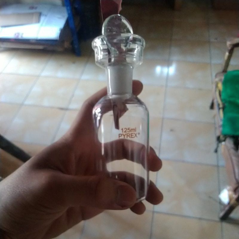 BOD Bottle PYREX ® sablon coklat