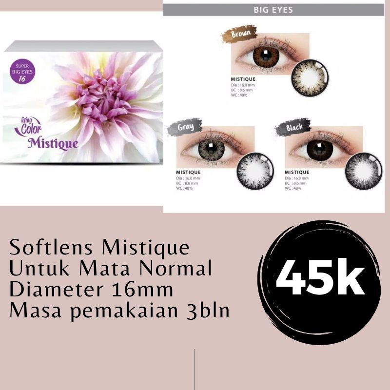Softlens Murah Mata Normal