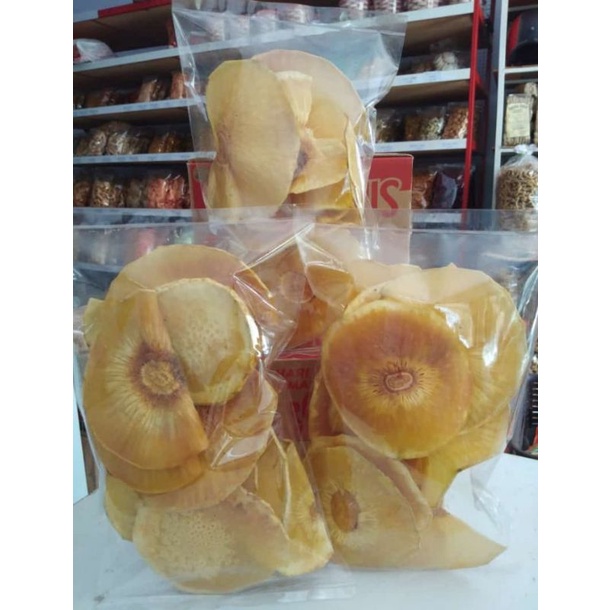 Kripik sukun bulat