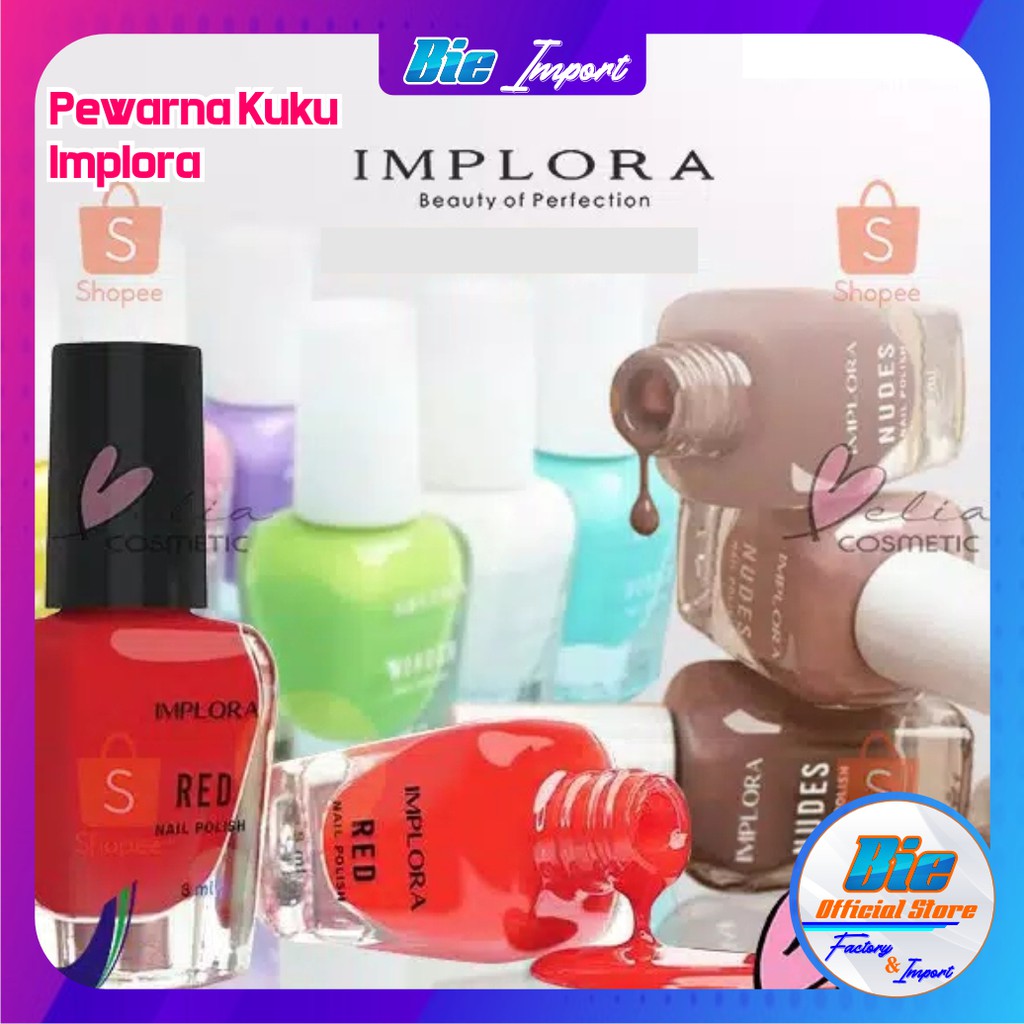 IMPLORA Pewarna Kuku / Kutek Kuku