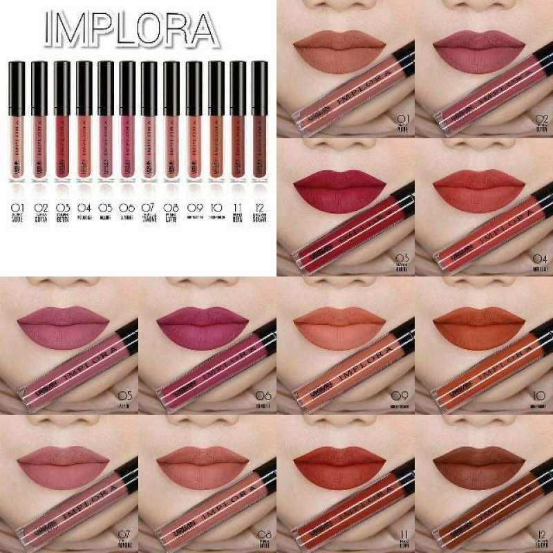Implora Urban Lipcream Matte - Luginasari
