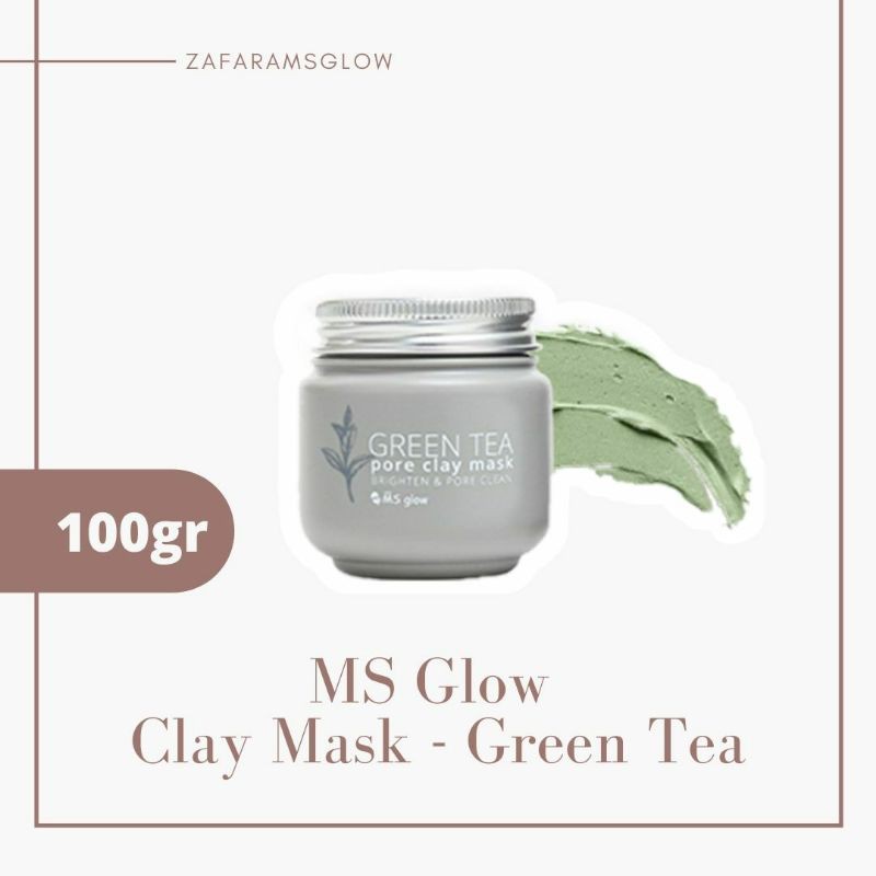 clay mask green tea