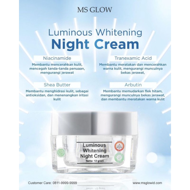 LUMINOUS NIGHT CREAM