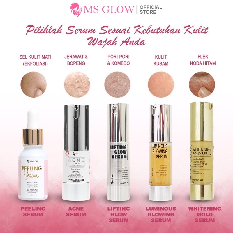 Serum Ms Glow 100% Original