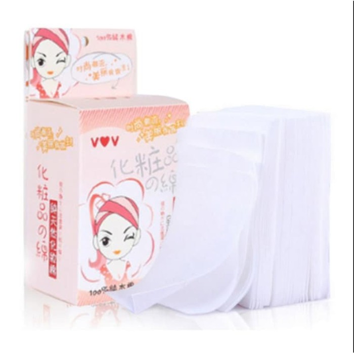 100pcs1set Makeup Cosmetic Clean Cotton Makeup Random
