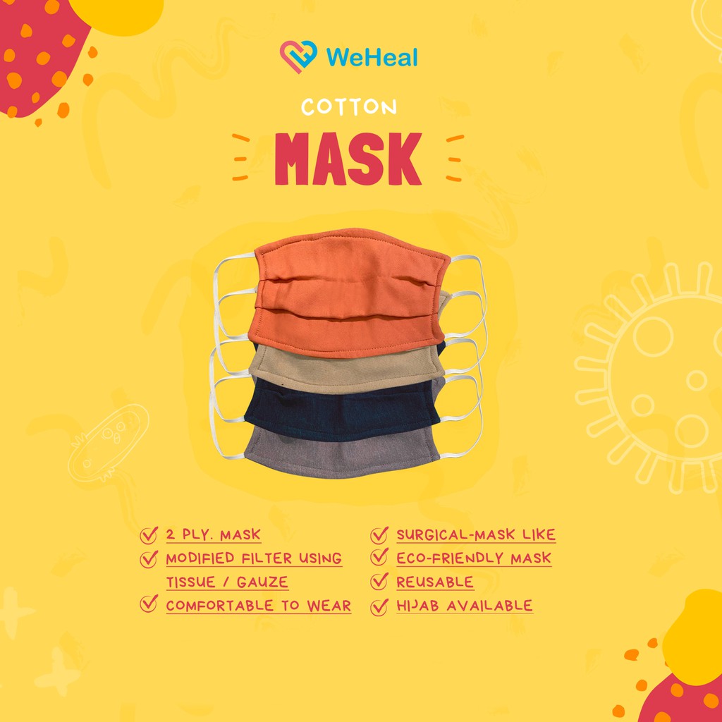 MASKER KAIN - COTTON MASK
