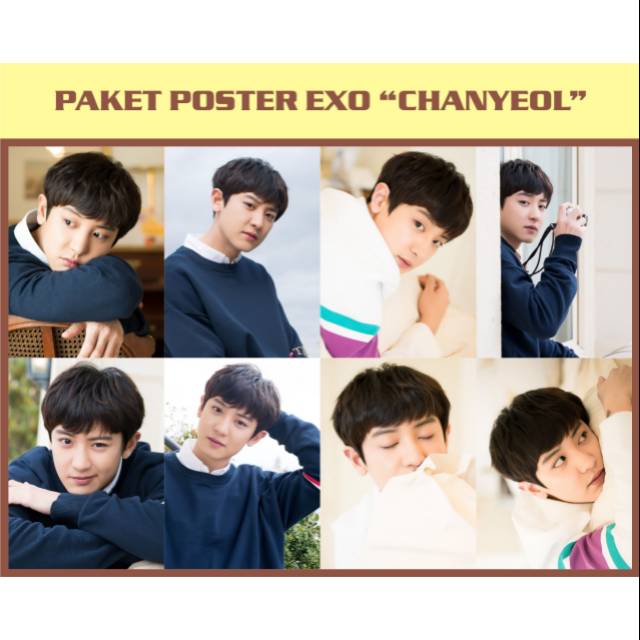 PARK CHANYEOL POSTER SET