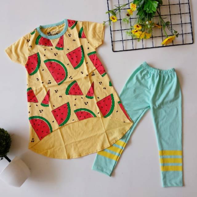 Setelan tunik legging by Coolbee