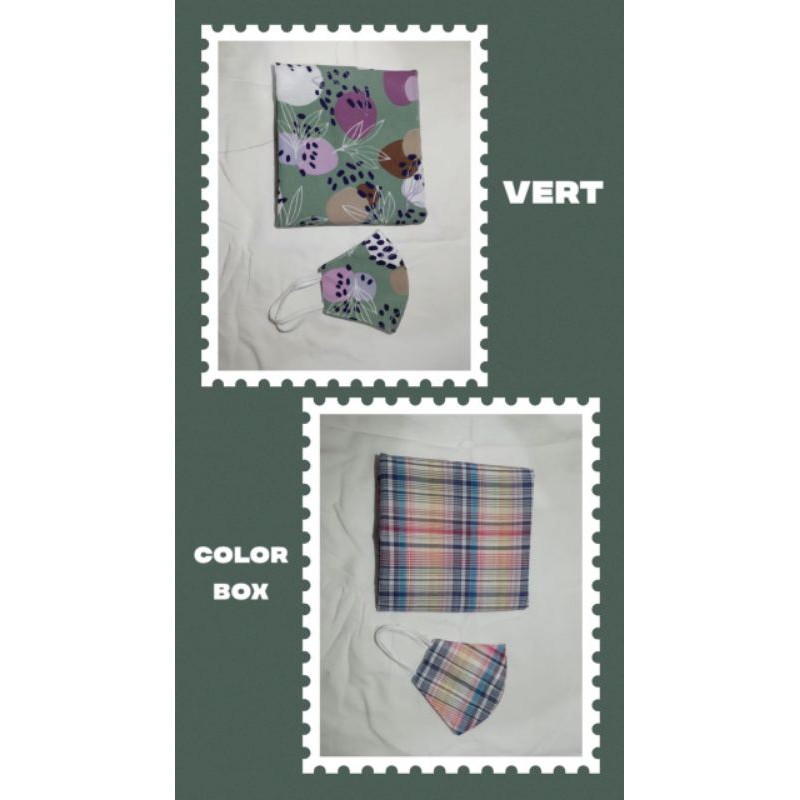Masker Kain Modern