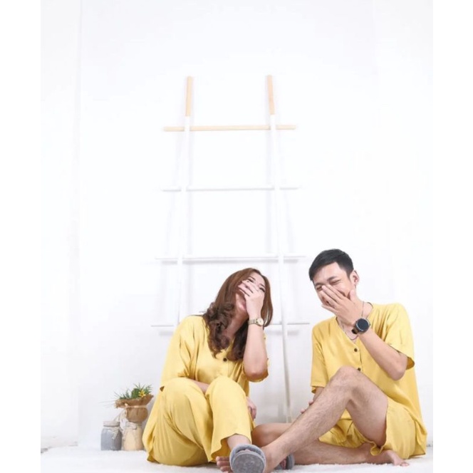 Piyama celana panjang pajamas polos
