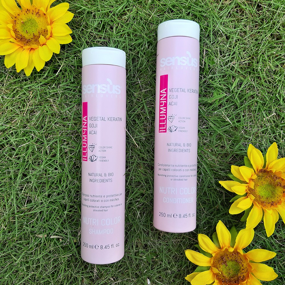 PACKAGE SENSUS NUTRI COLOR SHAMPOO & CONDITIONER - 250ML